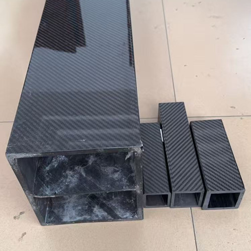 Carbon square tubes, carbon fiber square tubes, plain texture, glossy and matte customized