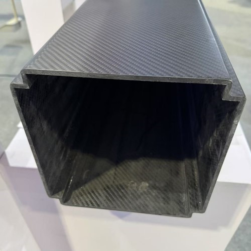 Polygonal carbon fiber tube